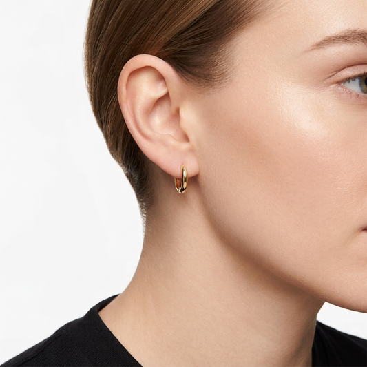 Pair of Gold Loops