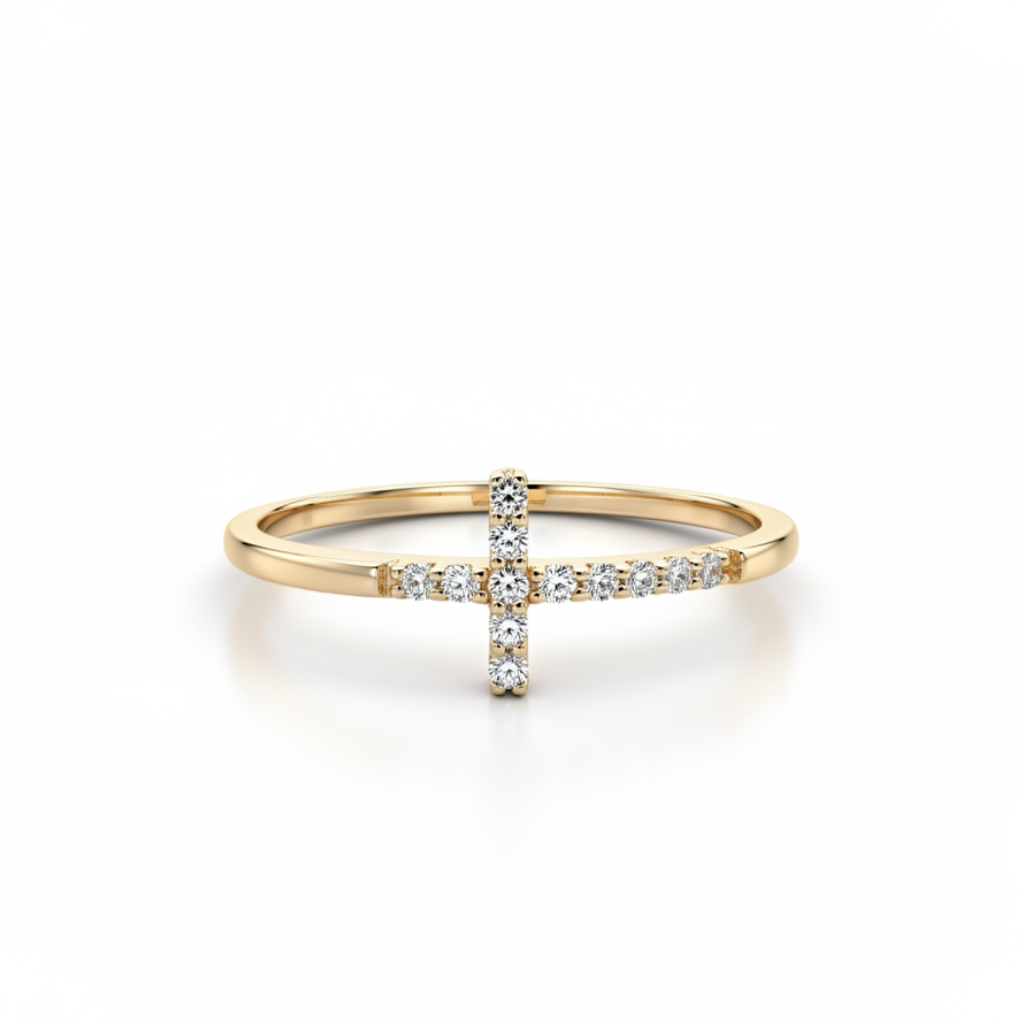 Bague Croix en Or