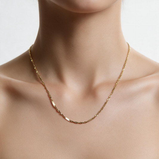 Singapour Gold Chain 1mm