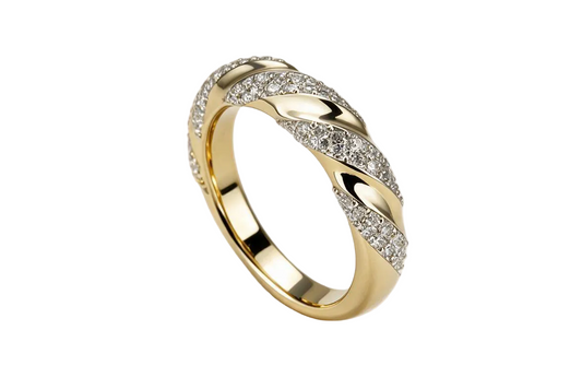 Twisted Gold Ring