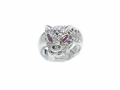 Bague Panthère en Or & Diamants 1.0ct