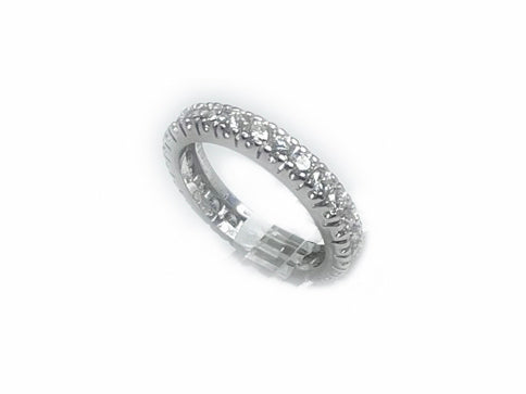 Eternity Platinum Ring & 1.30ct Diamonds