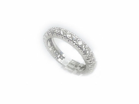 Bague Éternité en Platine & Diamants 1.30ct