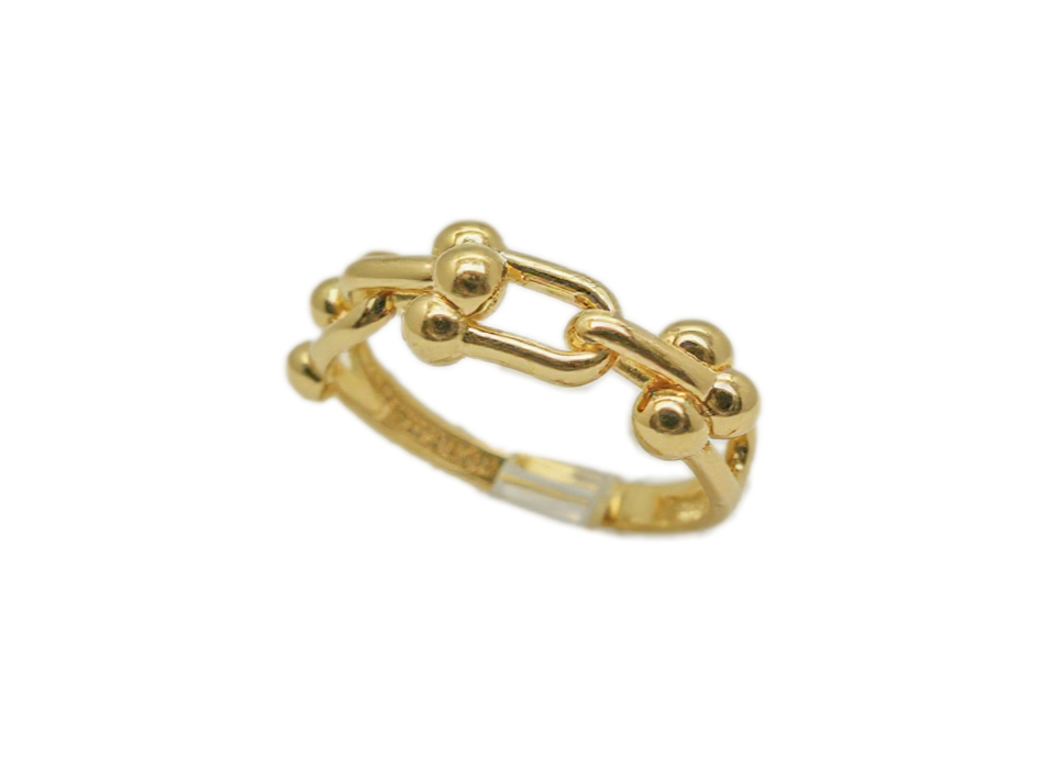 U-Link Gold Ring