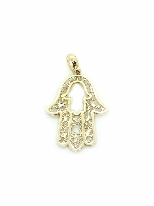 Pendentif main de Fatima en or