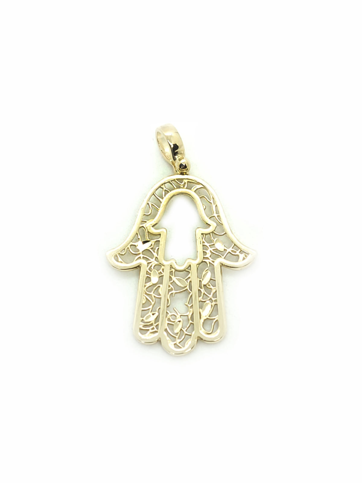 Fatima Hand Gold Pendant