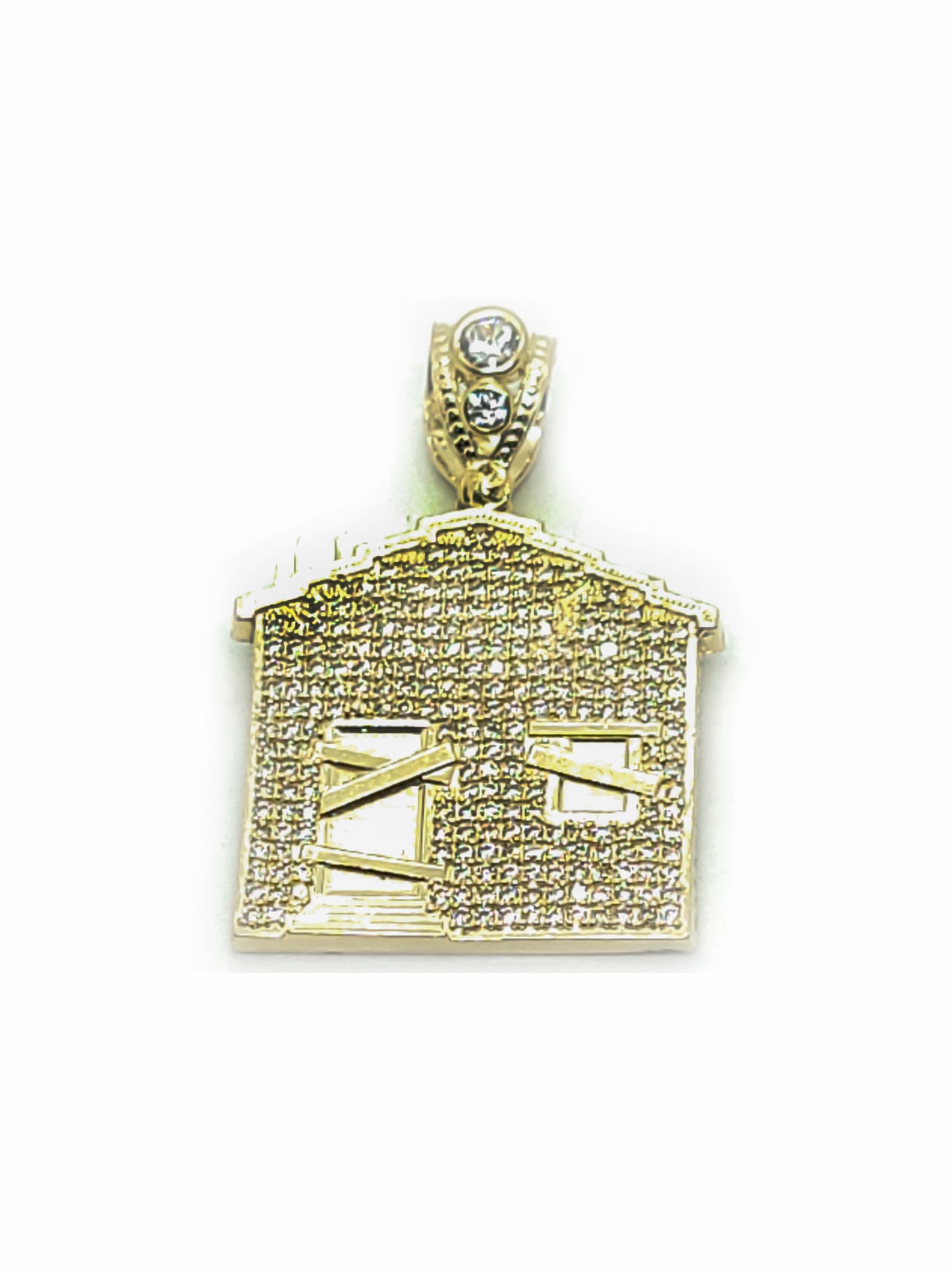 Pendentif en or Trap House