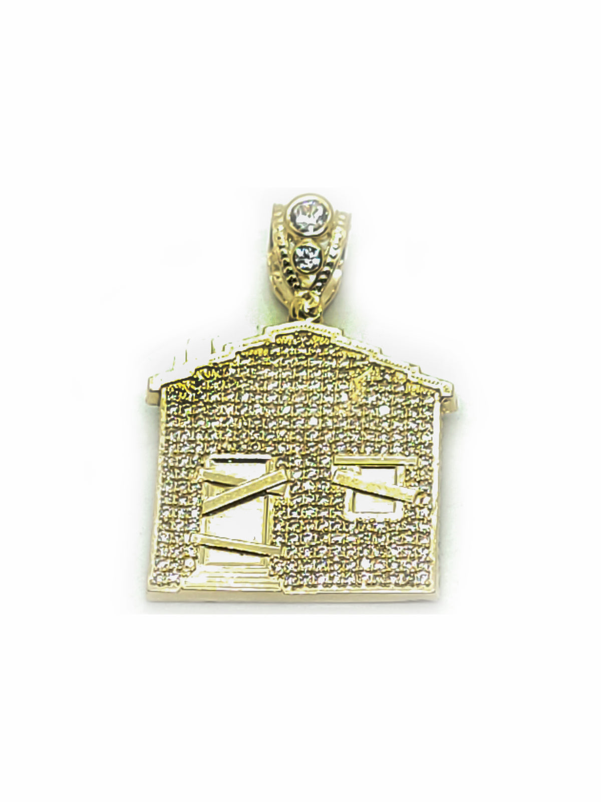Trap House Gold Pendant