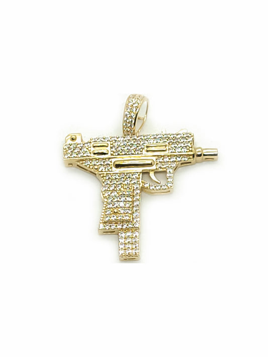 Uzi Gold Pendant