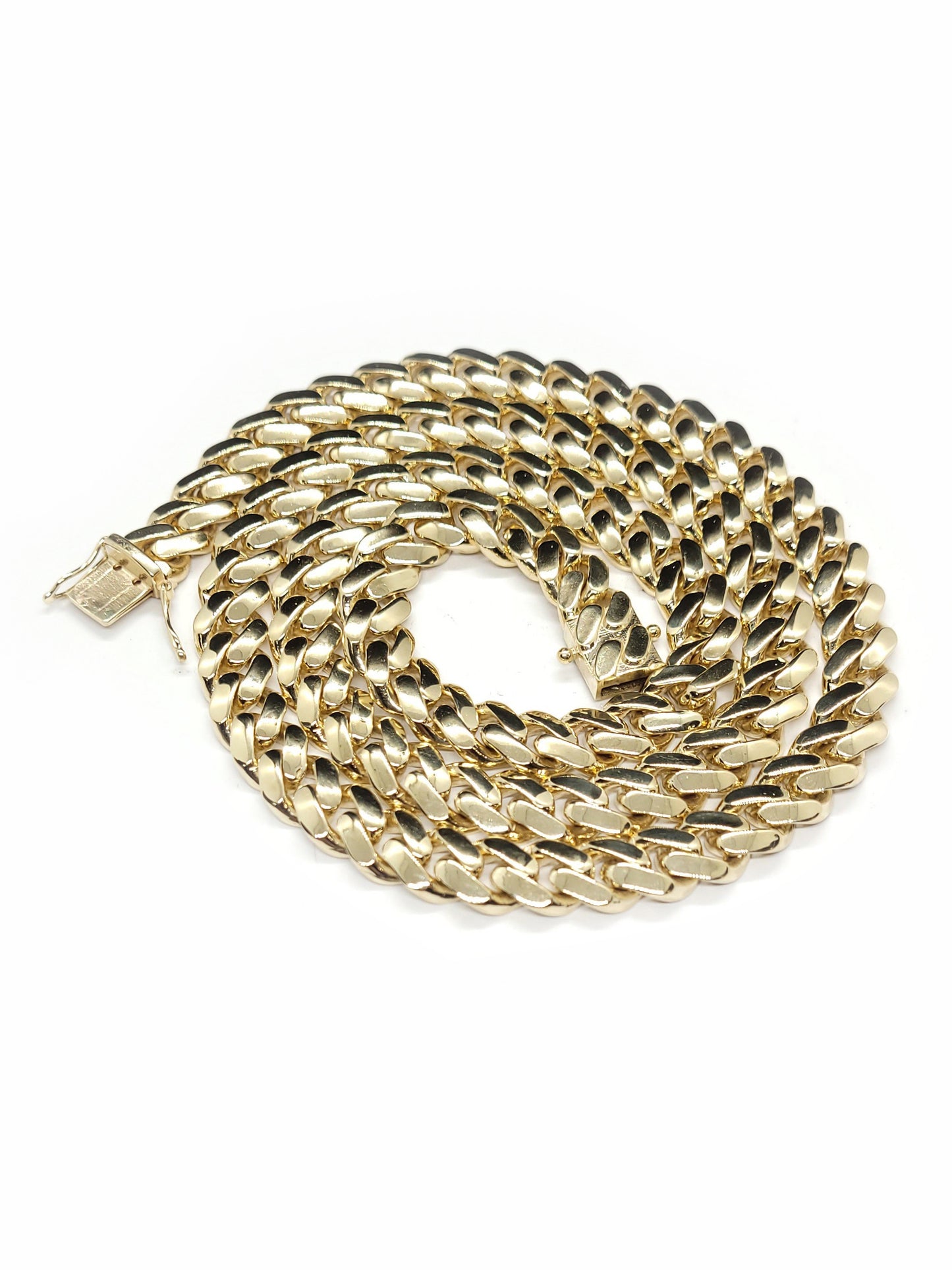 Handmade Solid CUBAN LINK CHAIN 9MM