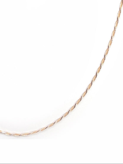 Rose Gold Singapour Chain 1.5mm