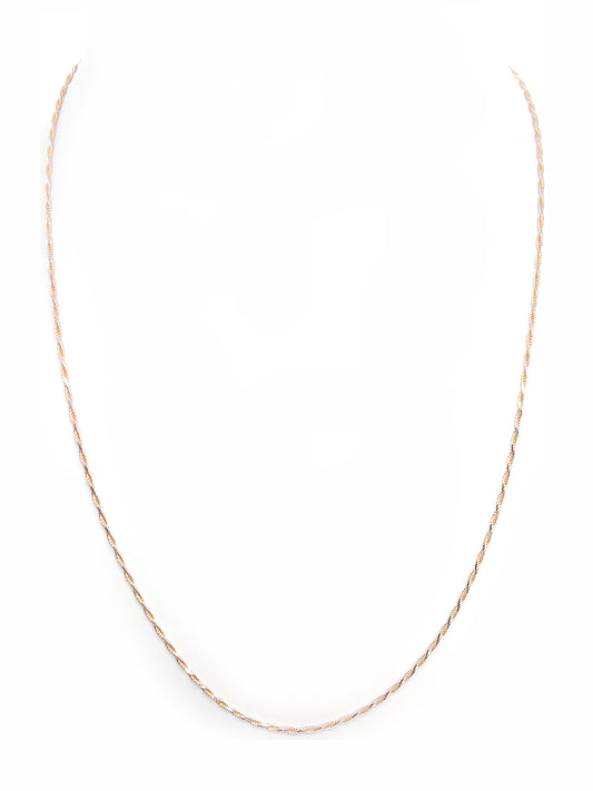 Rose Gold Singapour Chain 1.5mm