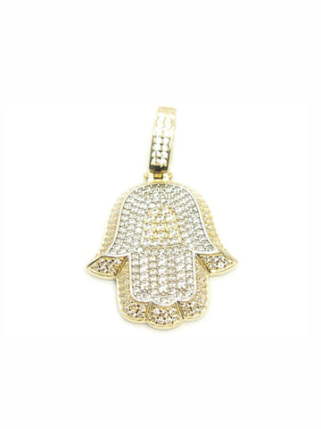 Fatima Hand Gold Pendant