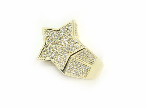 Star Gold Ring & 2.10ct Diamonds