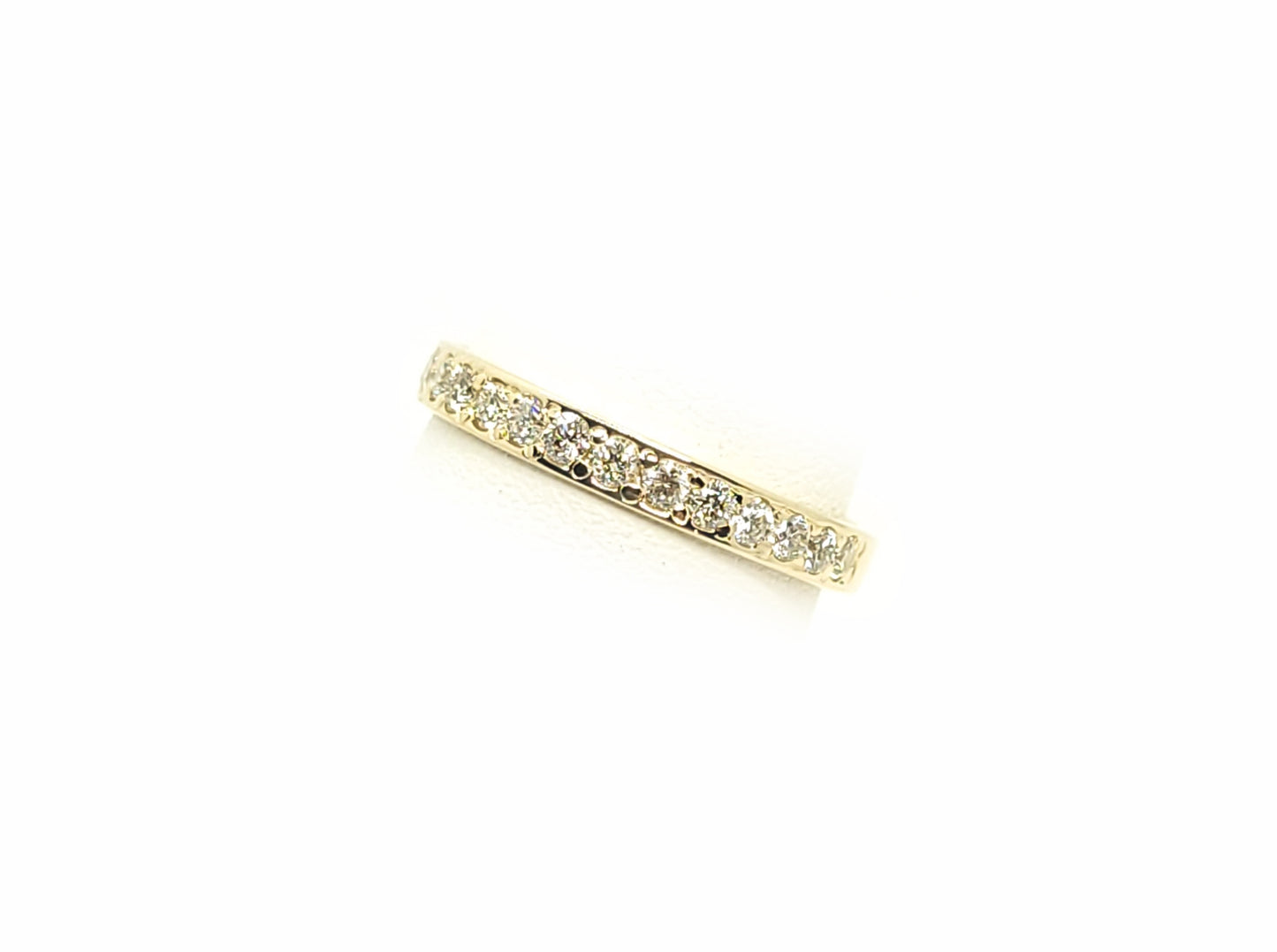 Eternity Gold Band & 0.76ct Diamonds